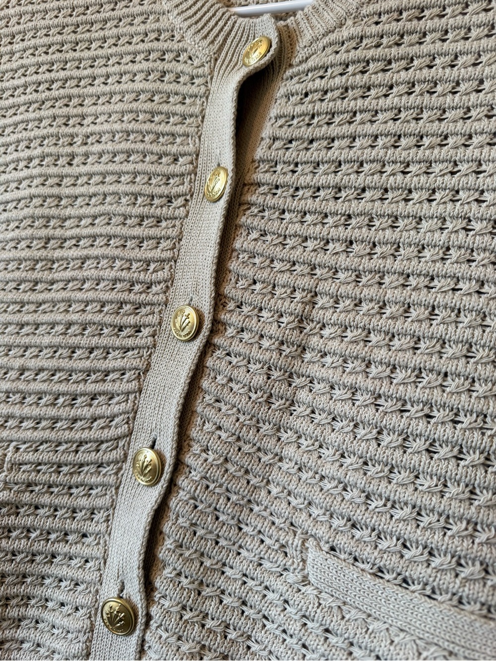 rag & bone Marlee Pointelle Knit Sweater Vest - Picture 3 of 5